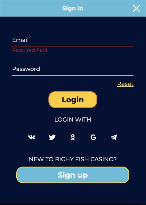Richy fish casino login
